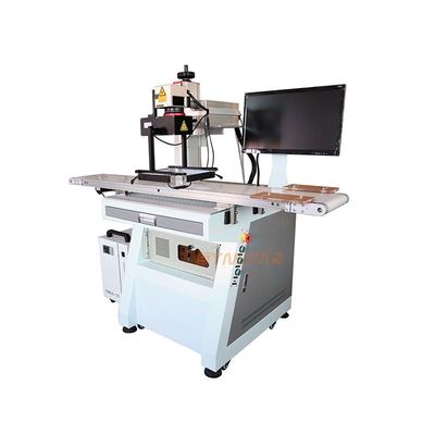 220V 20W Automatyczna Maszyna do oznakowania laserowego Laserowe włókna / UV / CO2