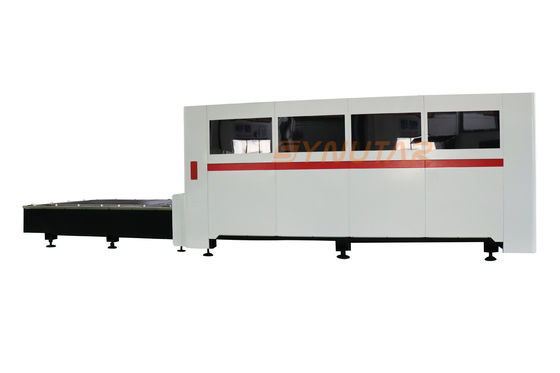 Maszyna do cięcia laserowego metalu z włóknem 1500W-6000W z dużą prędkością