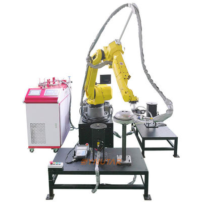 4000W / 6000W Automatyczna maszyna do spawania laserowego z inteligentnym ramieniem robotycznym