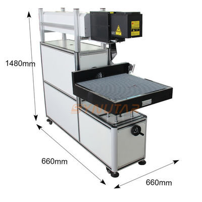 Maszyna do oznakowania laserowego CO2 AC220V 50Hz 10A dla temperatury 0-45C