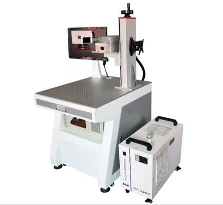 Profesjonalna maszyna do oznakowania laserem UV 20W 110mm x 110mm Obszar oznakowania 0,15mm Minimalny rozmiar znaku