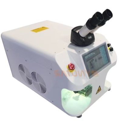Precyzyjna biżuteria Laserowa spawarka z średnicą 0,2-2mm Laser Spot 0,01mm Dokładność pozycjonowania