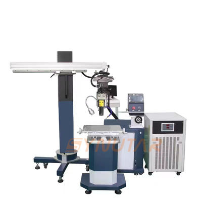 Precyzyjna woda schłodzona laserowa spawarka 300mm * 300mm Obszar roboczy 0.2-20ms impuls