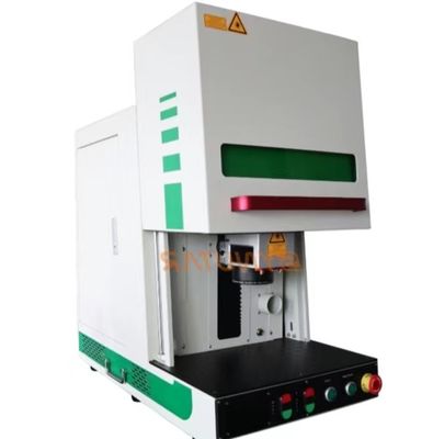PC Control 1064nm Fiber Laser Marking Machine dla dokładnej głębokości oznakowania 0,01-2 mm