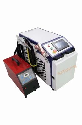 1064nm Precision Handheld Laser Welding Machine / Handheld Laser Welder Z Pozycjonowaniem ±0.02mm
